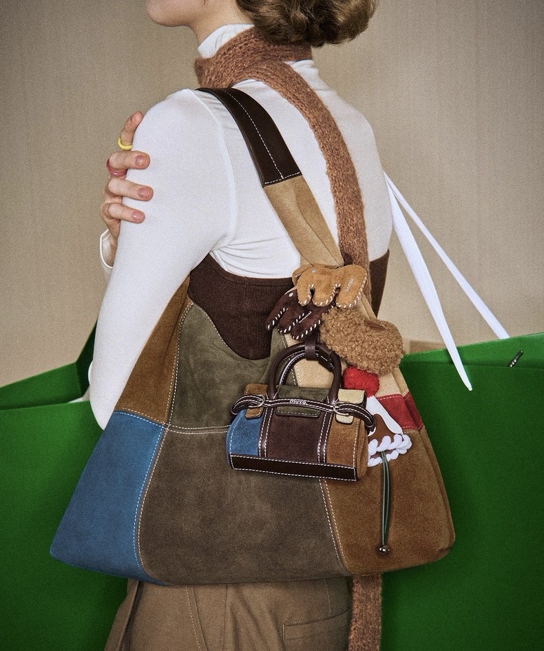 Muva Puzzle Bag – Túi da bò mảnh ghép yêu thương