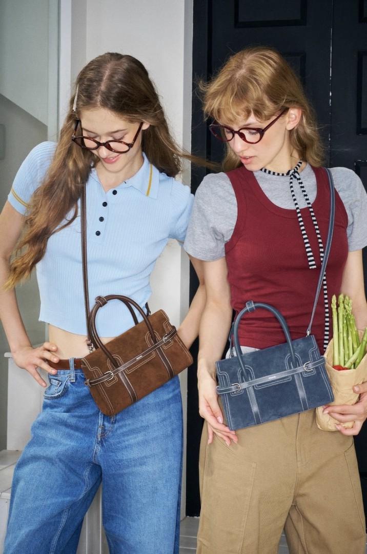 Muva Town Bag- Túi da bò phố cổ điển