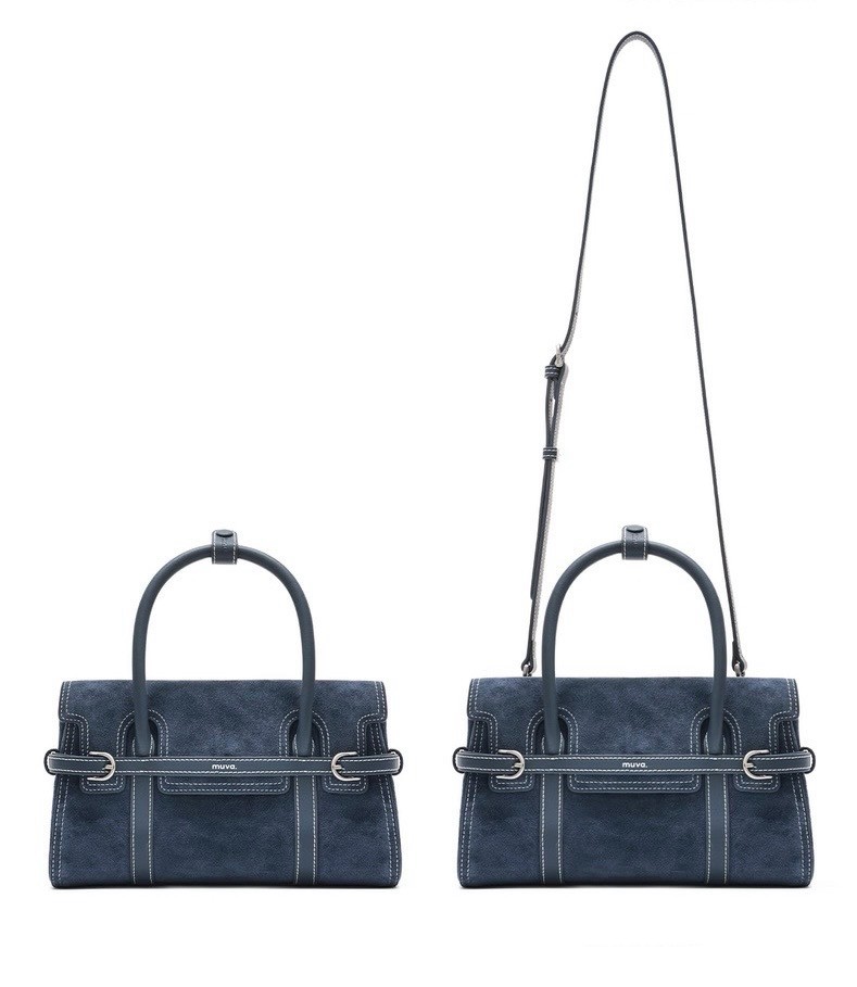 Muva Town Bag- Túi da bò phố cổ điển