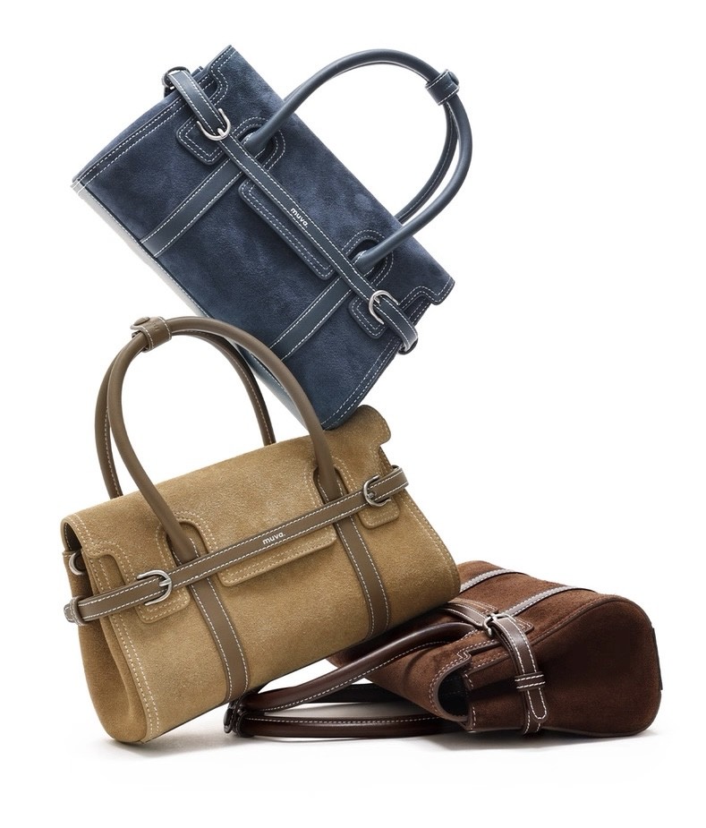 Muva Town Bag- Túi da bò phố cổ điển